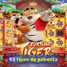 93 tipos de pimenta